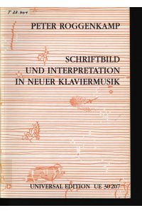 Schriftbild und Interpretation in neuer Klaviermusik  - 30207
