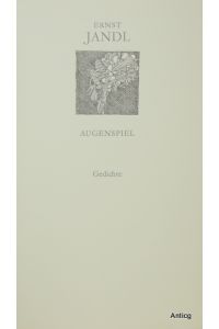 Augenspiel. Gedichte. Herausgegeben von Joachim Schreck.   - Mit 1 Frontispizillustration. Einbandillustration von Horst Hussel.