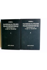 Dubbels Taschenbuch für den Maschinenbau 2 Bände