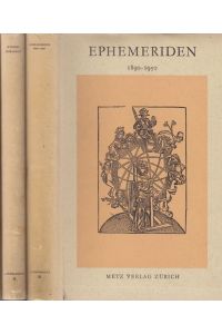 Das Horoskop. Die Berrechnung, Darstellung und Erklärung. [und:] Ephemeriden 1890-1950.