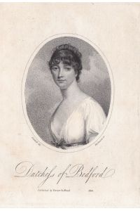 Dutchess of Beford - Georgiana Russell Duchess of Bedford (1781-1853) Portrait