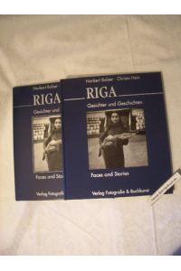 Riga : Gesichter und Geschichten.   - mit Fotogr. von Norbert Balzer und Texten von Christa Hein. [Übers. lett./dt. Thomas Knoll. Übers. dt./engl. Ian McCaughtrie]