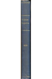 The Kodak Magazine for Amateur Photographers - January 1928 - Decemper 1928 - 12 Issues complete in one book.
