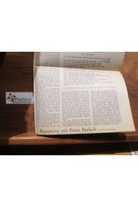 Begegnung mit Ernst Barlach. In: Die Welt, 2. April 1946, S. 3