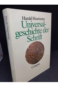 Universalgeschichte der Schrift.