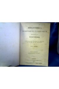Bibliotheca Scriptorum Classicorum. Zweite Abteilung: Scriptores Latini. 8. Auflage, umfassend die Literatur von 1700 bis 1878, neu bearb. von E. Preuss.