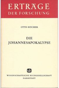 Die Johannesapokalypse.   - Erträge der Forschung, Band 41.
