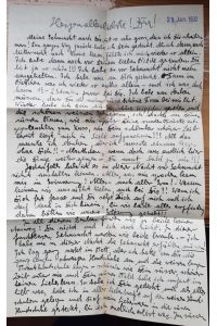 Sammlung von ca. 60 Liebesbriefen an Lektor Ernst Ravestrat von seiner späteren Ehefrau Martha Superczynski, Berlin, Spandau, 1930. Lose einliegend in seinem Taschen-Termin-Jahres-Kalender.
