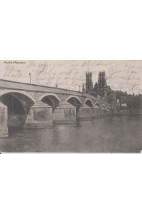 Pont-á-Mousson. Ansichtskarte. AK. 20. Jh.