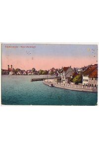 03748 Ak Friedrichshafen neue Uferstrasse 1918