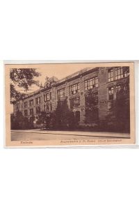 06926 Ak Karlsruhe Baugewerkschule Reservelazarett 1917