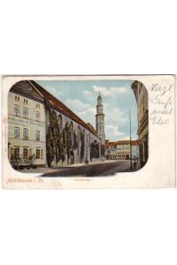 14777 Ak Mühlhausen in Thüringen Kornmarkt 1903