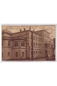 16918 Ak Kreischa großes Kurhaus 1927
