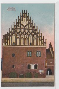 36213 Ak Jüterbog Rathaus-Giebel um 1910