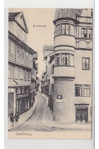 37261 Ak Quedlinburg Bockstrasse um 1900