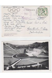 40752 Ak Berlin Olympische Spiel Reichssportfeld 1936