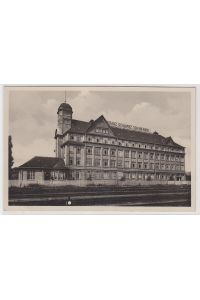 41418 Ak Landau Franz Schwarz Schuhfabrik 1940