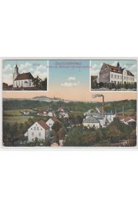 42837 Mehrbild Ak Dorfschellenberg Kirche Schule 1912