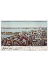 44176 Ak Hamburg die Alster 1906