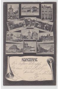44190 Mehrbild Ak Konstanz am Bodensee 1906