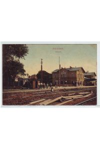 45040 Feldpost Ak Hainichen Bahnhof 1916
