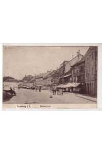 45281 Ak Saarburg (Lothringen) Marktplatz 1918