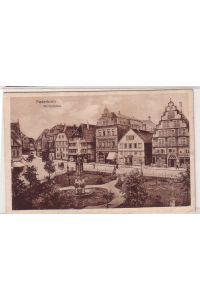 48470 Feldpost Ak Paderborn Marienplatz 1918