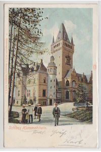 50631 Ak Schloss Hummelshain 1902