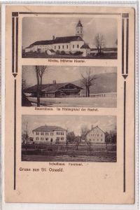 50777 Mehrbild Ak Gruss aus St. Oswald 1919