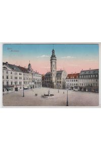 55663 Ak Gera Marktplatz 1921