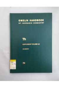 Gmelin Handbook of Inorganic Chemistry. System Number 44: Th Thorium. Supplement Volume A 2: History, Isotopes. Recovery of Thorium.