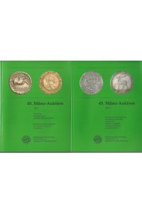 Auktionskatalog: 45. Münz-Auktion Teil I und Teil II. 1) Sammlung Goldmünzen aus drei Jahrtausenden. Donnerstag 18. - 20 Mai 2006.