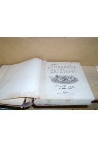 Fliegende Blätter. 3 Bände in einem Band (Band LXIII. Nr. 1563-1588. Band LXIV. Nr. 1589-1614. Band LXVIII, Nr. 1693-1718. ).
