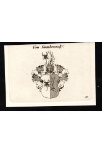 Von Dombrowsky - Dombrowski Wappen coat of arms Adel Heraldik heraldry