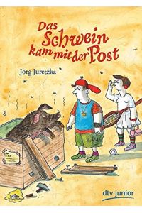 Das Schwein kam mit der Post.   - Jörg Juretzka. Mit Zeichn. von Papan / dtv ; 71276; Gerstenberg bei dtv junior