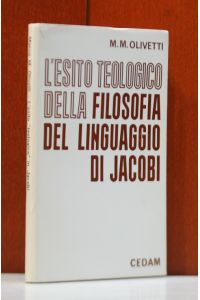 L'esito teologico della filosofia del linguaggio di Jacobi.