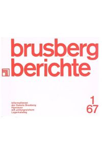 Informationen der Galerie Brusberg mit umfangreichen Lagerkatalog. Hannover.