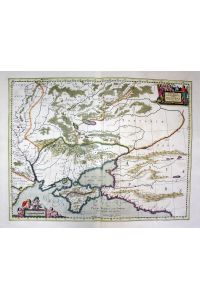 Taurica Chersonesus, Hodie Przecopsca et Gazara dicitur.  - Ukraine Ucraine Crimea Krim Russia Karte map