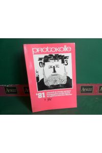 Protokolle - Zeitschrift für Literatur und Kunst - Band 1/81).