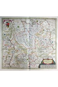 Episcopatus Hildesiensis.  - Hildesheim Niedersachsen Karte map