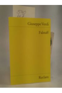 Falstaff : Libretto (dt)  - Komödie in drei Akten