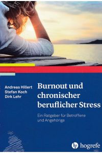 Burnout und chronischer beruflicher Stress  - Ein Ratgeber für Betroffene und Angehörige