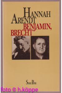 Walter Benjamin; Bertolt Brecht. 2 Essays.
