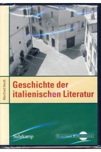 Geschichte der italienischen Literatur.   - Digitale Bibliothek.