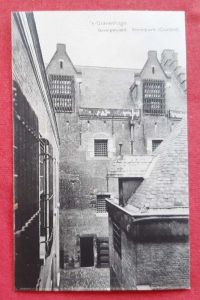 Ansichtskarte AK `s-Gravenhage. Gevangenpoort (Binnenplaats. Courtyard)