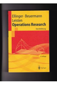 Ellinger, Beuermann, Operations-Research - Eine Einführung