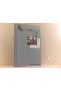 Athenäum. Jahrbuch der Friedrich Schlegel-Gesellschaft. 22. Jahrgang 2012