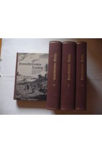 Francofurtensien-Katalog Nummer 1+2+3+4 (Grosse Ausgabe) : Bücher und Zeitschriften zur Geschichte von Frankfurt am Main und seiner Umgebung (4 BÜCHER)