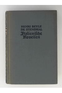 Italienische Novellen (Band 63 der Reihe Roman-Sammlung aus Vergangenheit und Gegenwart)