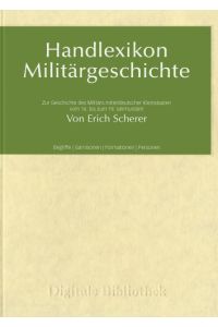 Handlexikon Militärgeschichte (PC+MAC)